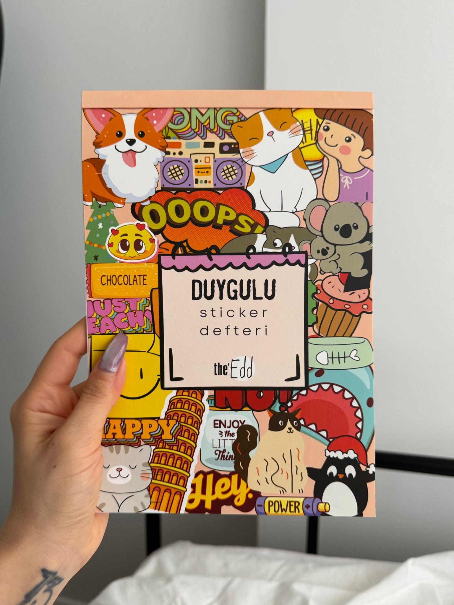 Duygulu Sticker Defteri