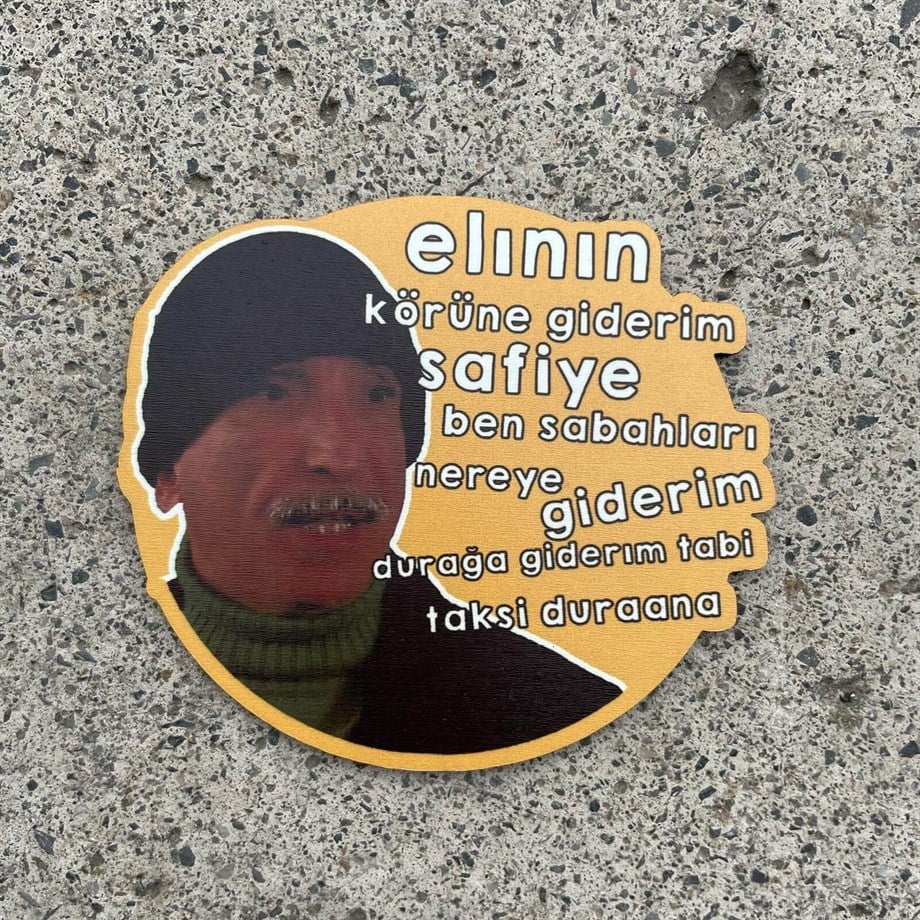 Elının Körüne Safiye Bardak Altlığı