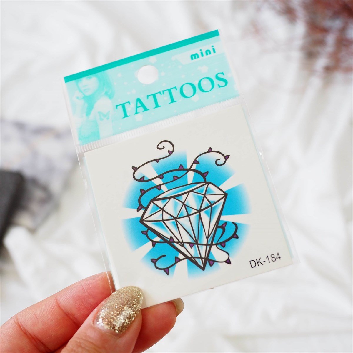 Elmas Mini Dövme Fake Tattoo