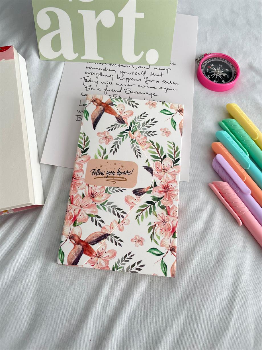 Follow Your Dreams Zarf Defter