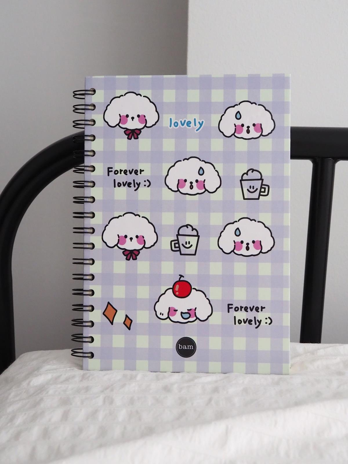 Forever Lovely Tasarımlı Spiralli Defter