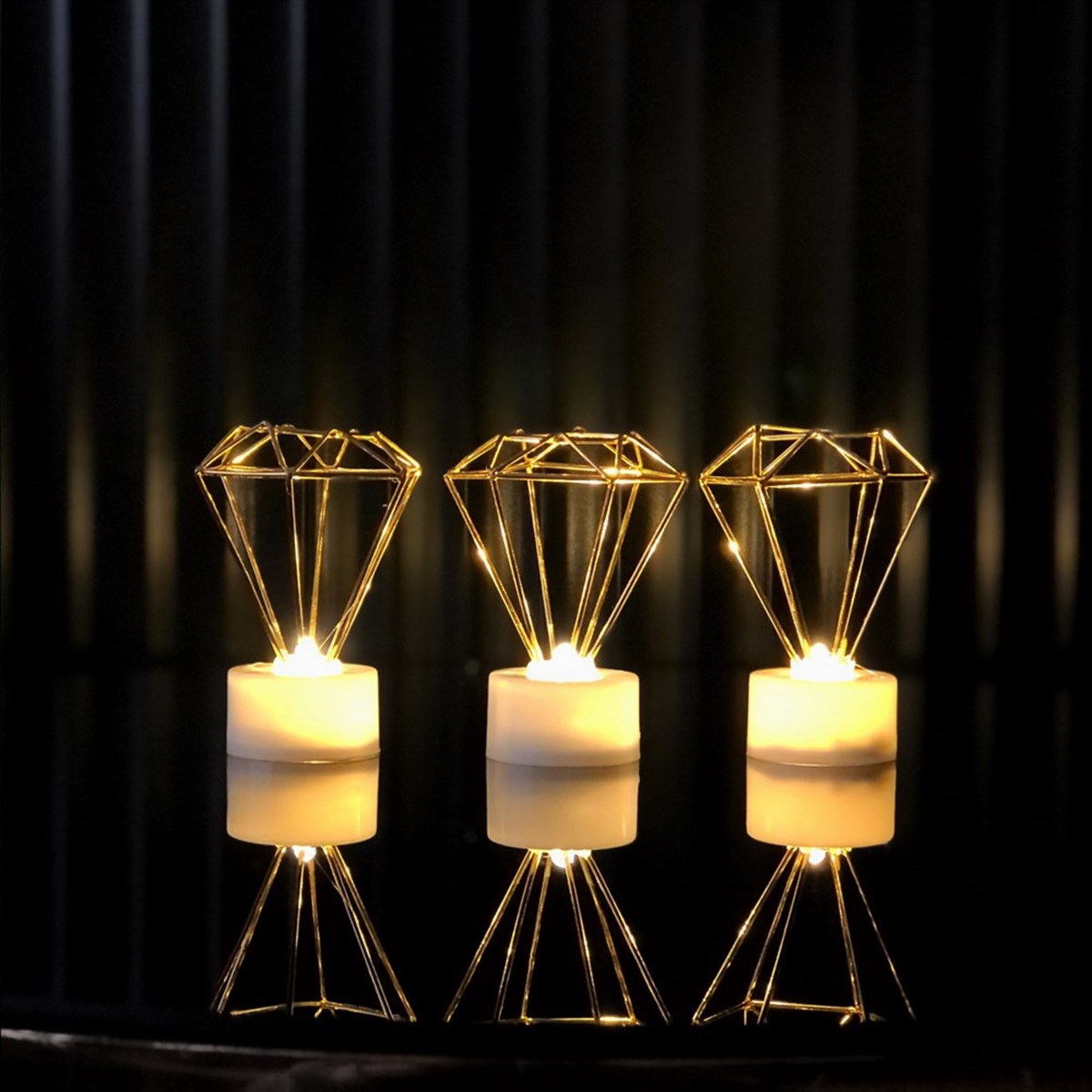 Gold Elmas Mini Lamba