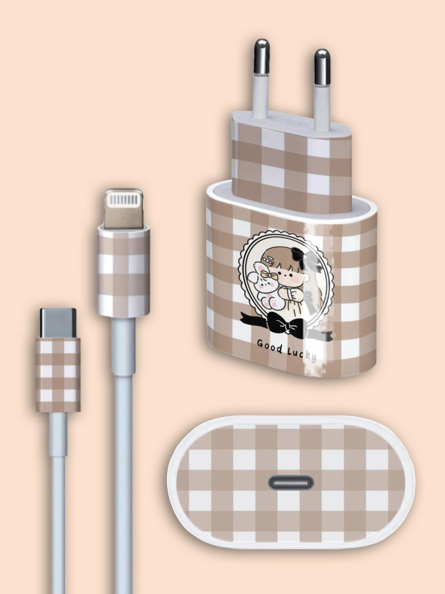 Good Lucky Şarj Adaptör Sticker Seti