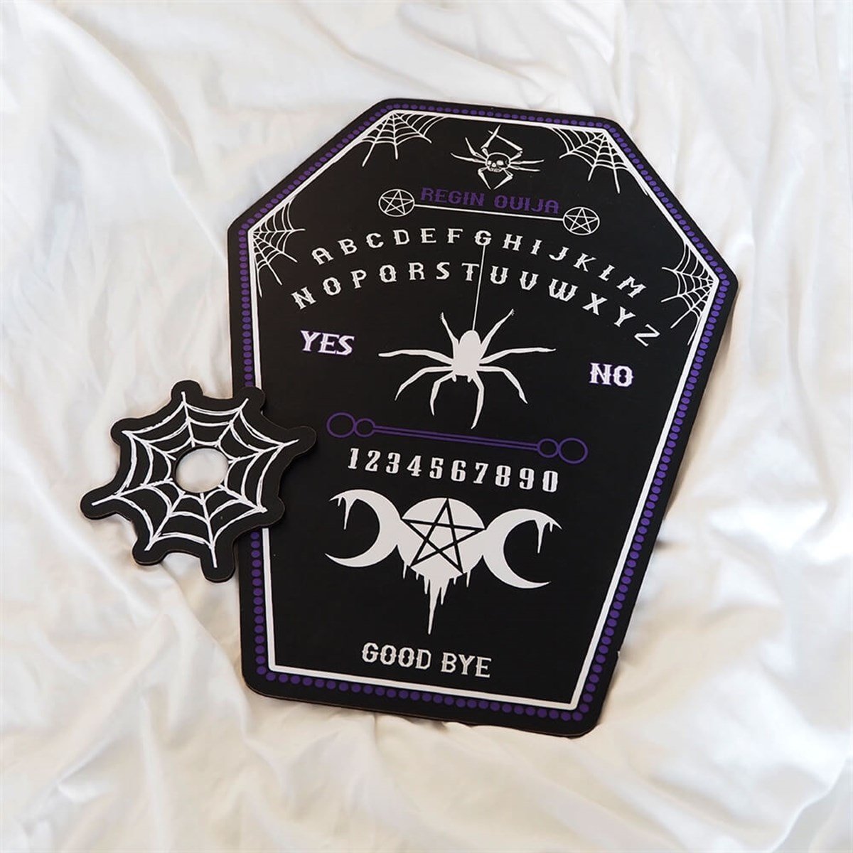 Gothic Tabut Tasarımlı Ruh Çağırma Tahtası