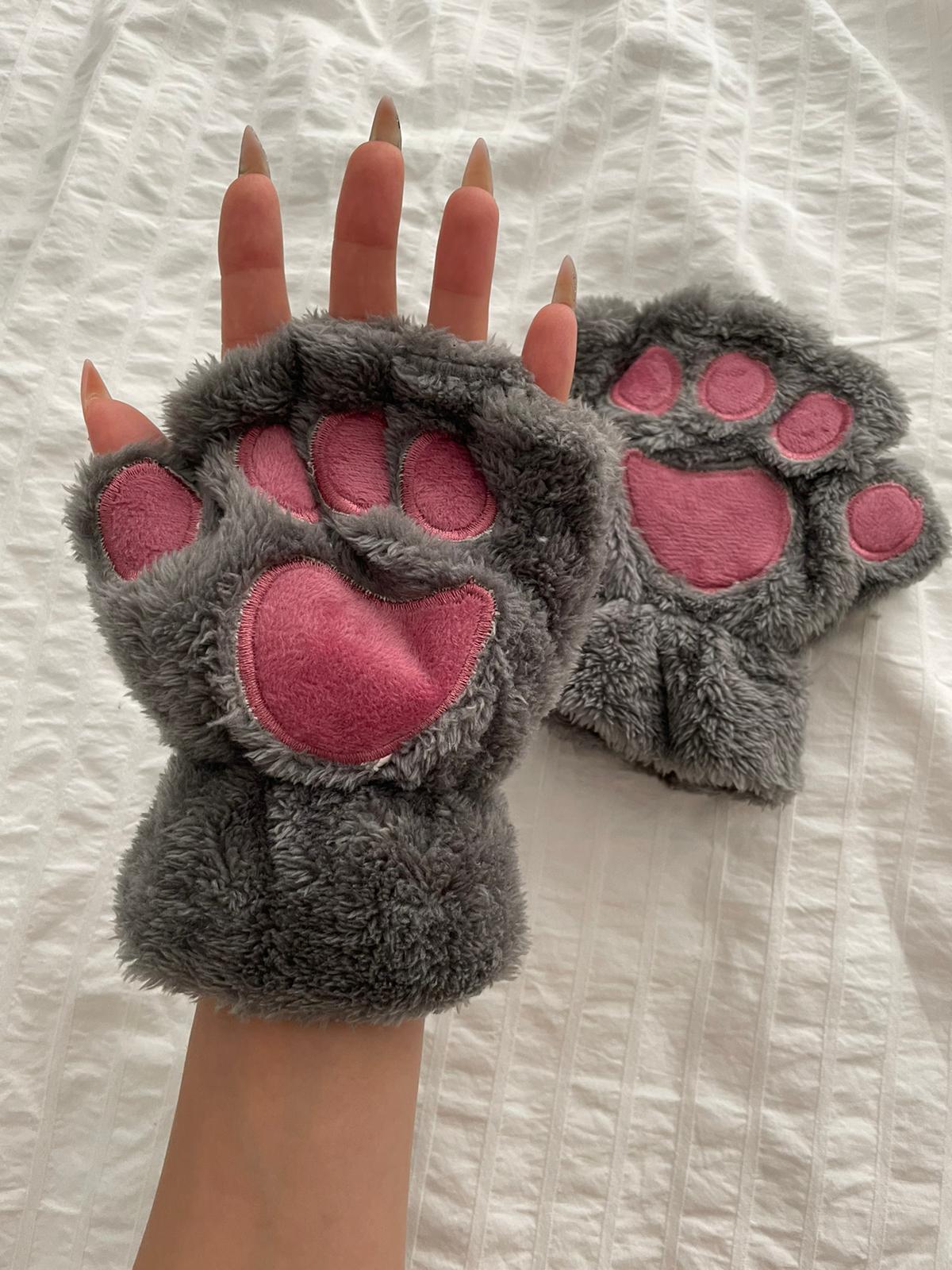 Gri Yummy Soft Pati Eldiven