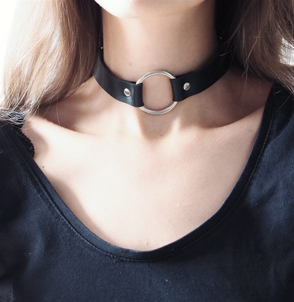 Halka Boyun ve Bacak Choker Lastikli