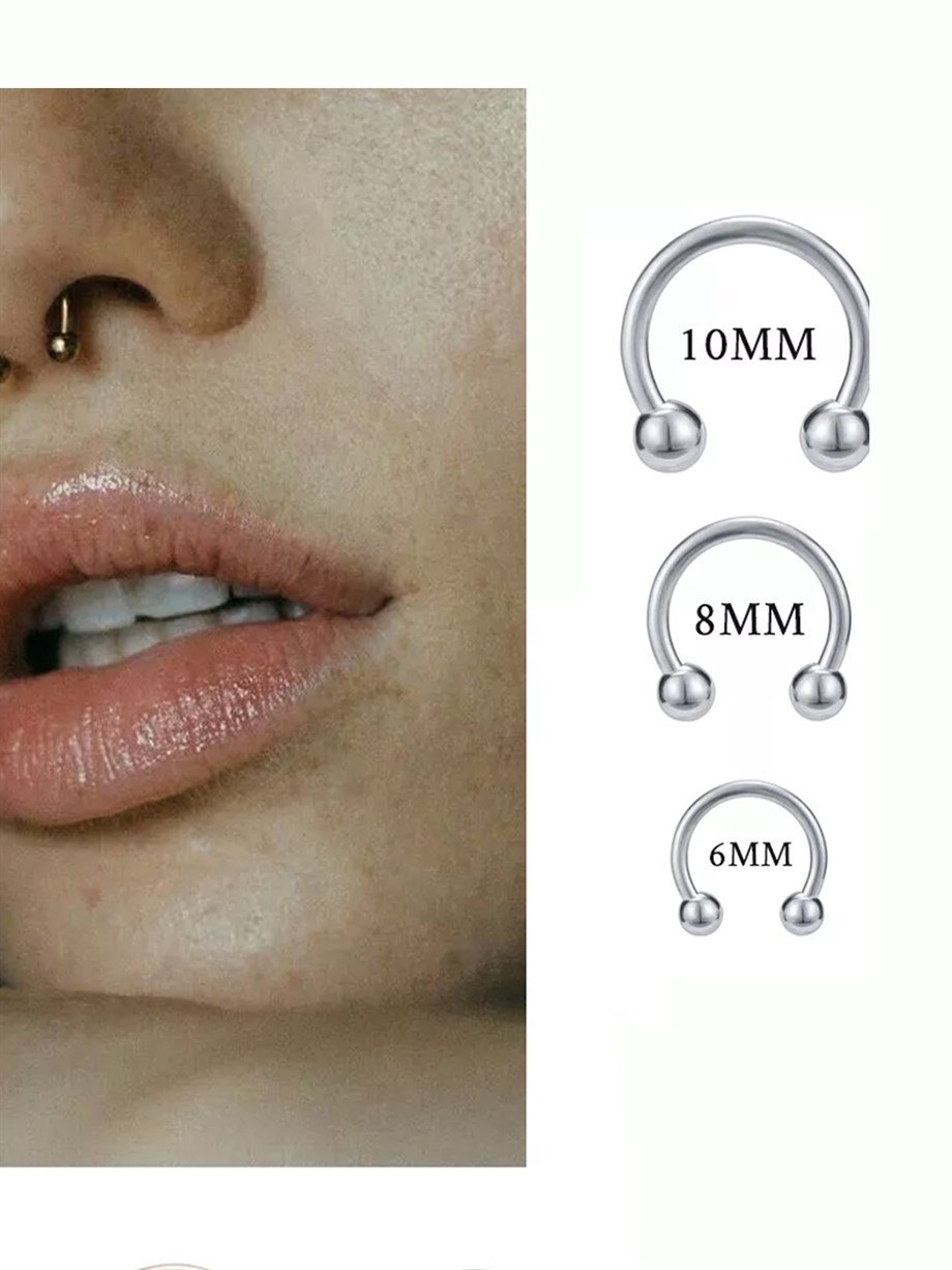 Halka Piercing Boyut Seçenekleri