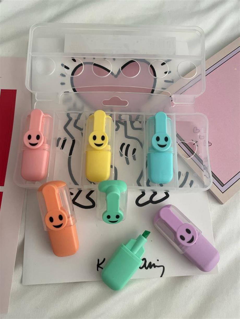 Happy 6lı Highlighter Marker Kalem Seti
