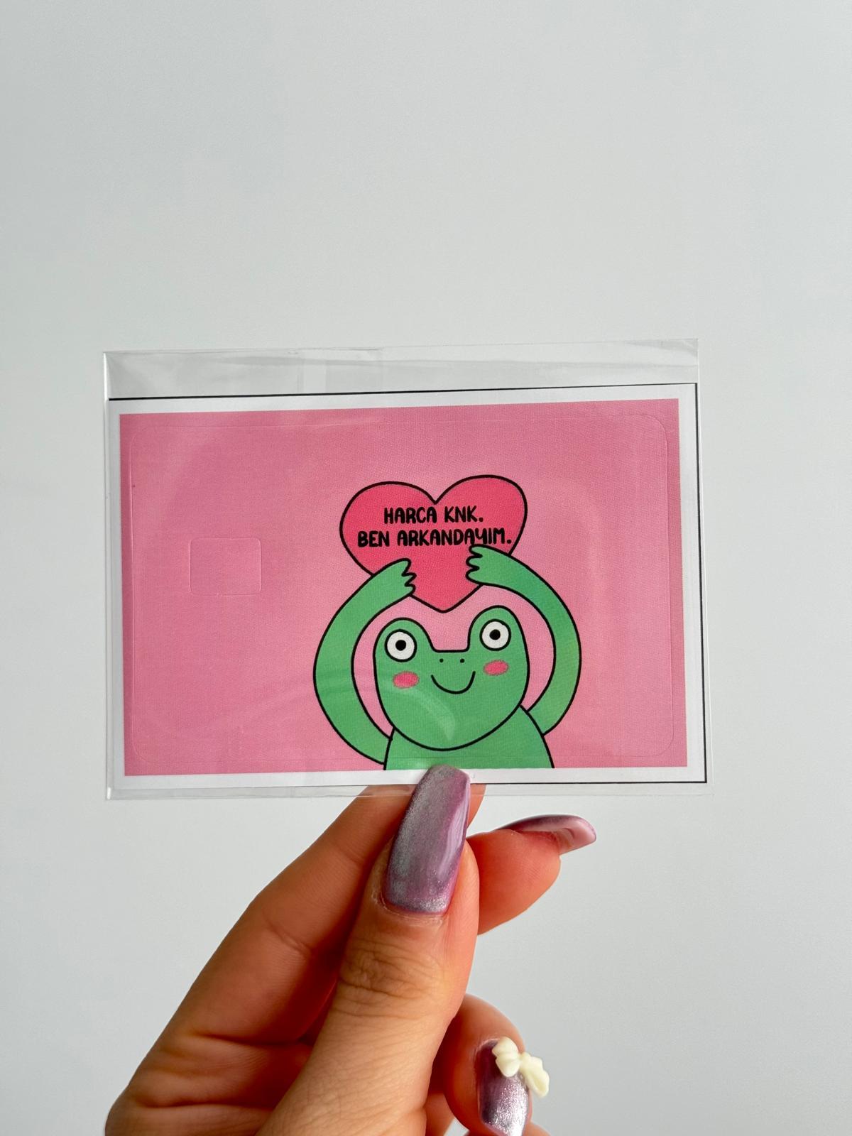 Harca Knk Kart Kaplama Sticker