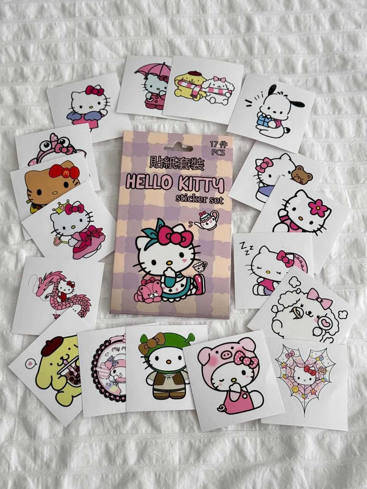 Hello Kitty Kutulu Sticker Seti