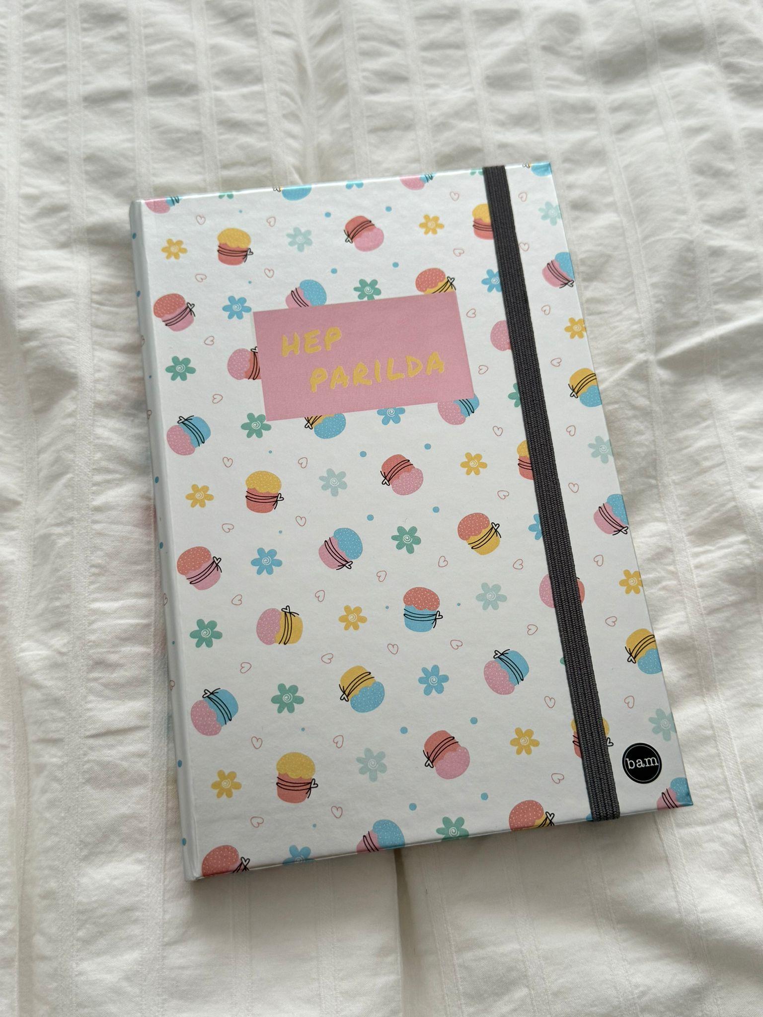 Hep Parılda Metalik Kapak Lastikli Defter