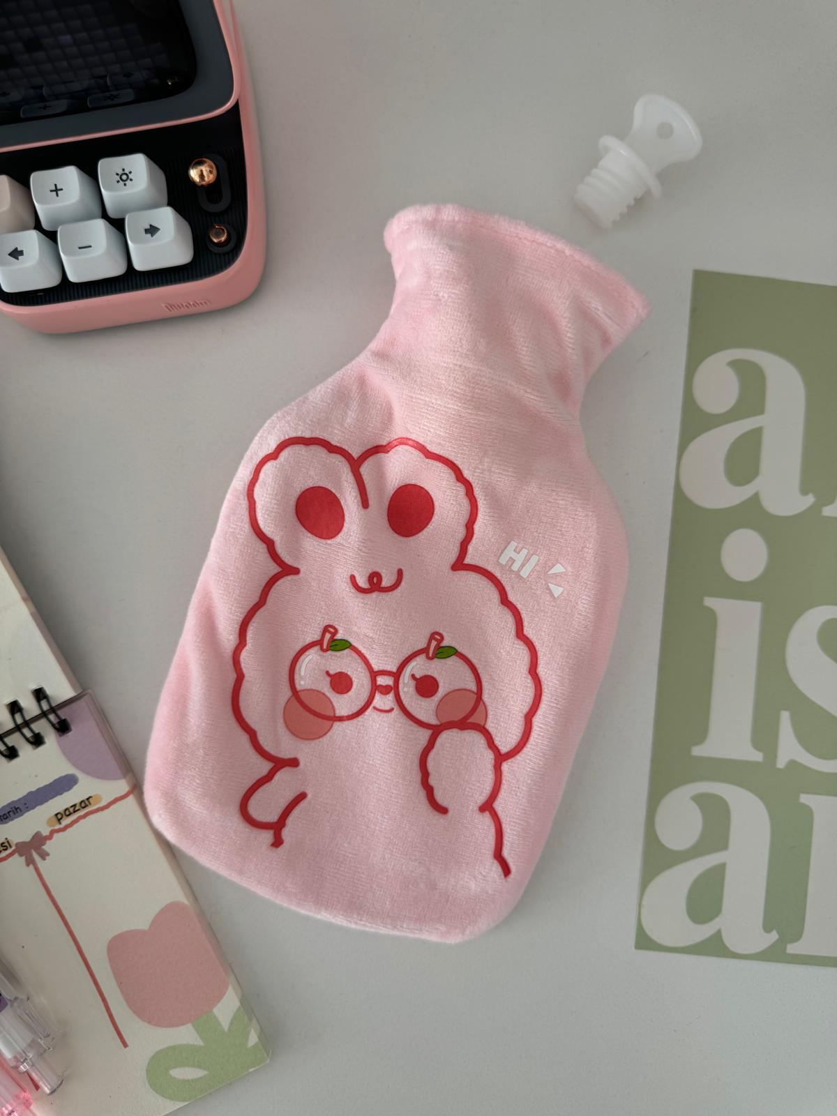 Hi Rabbit Pembe Küçük Boy Sıcak Su Torbası