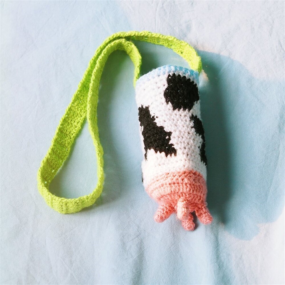 İnekli Şişe Çantası