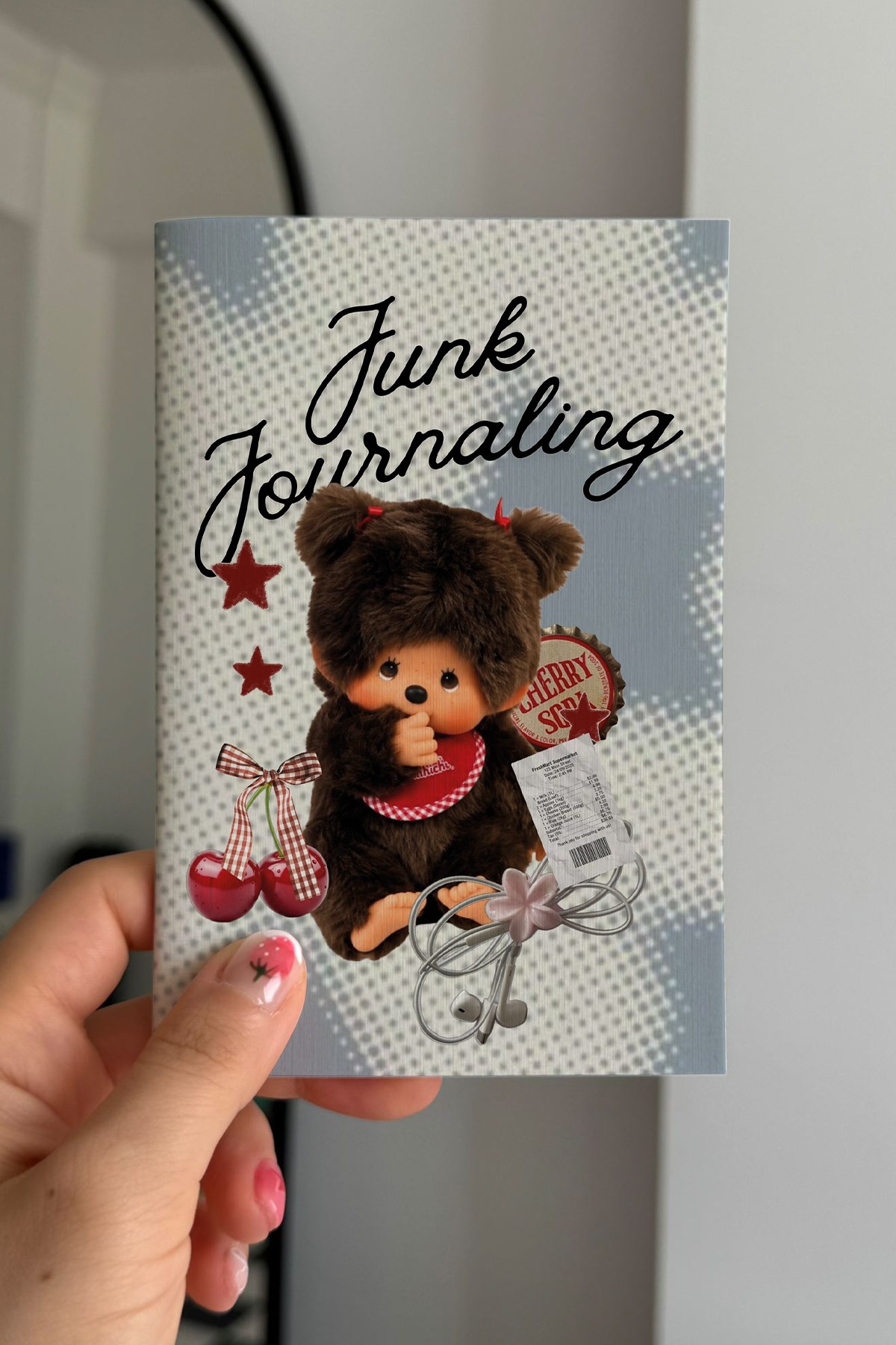 Junk Journaling Mini Çizgisiz Defter
