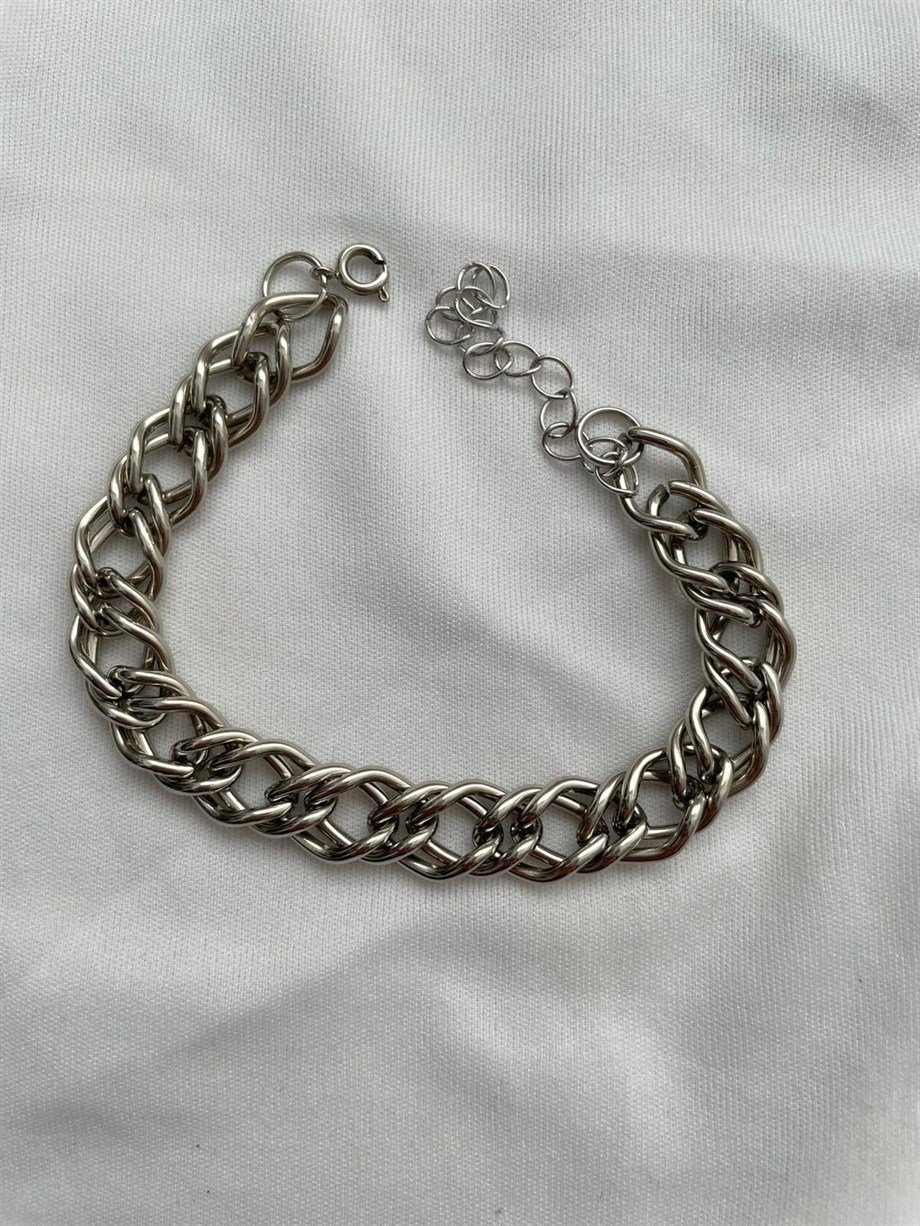 Kalın Zincir Bileklik
