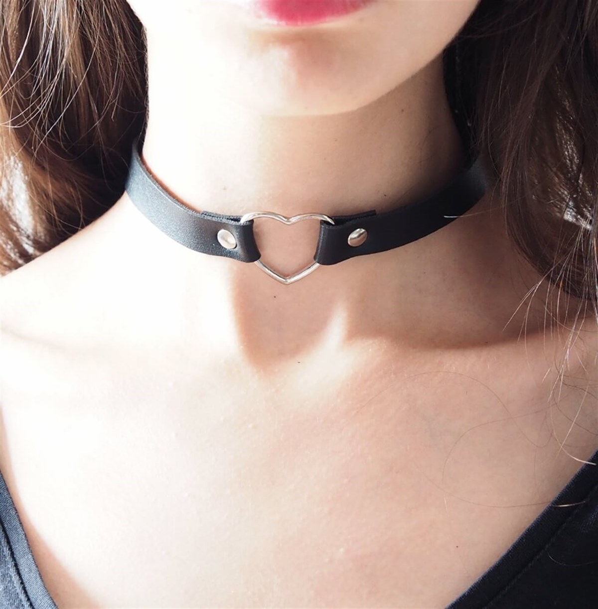 Kalpli Boyun ve Bacak Choker Lastikli