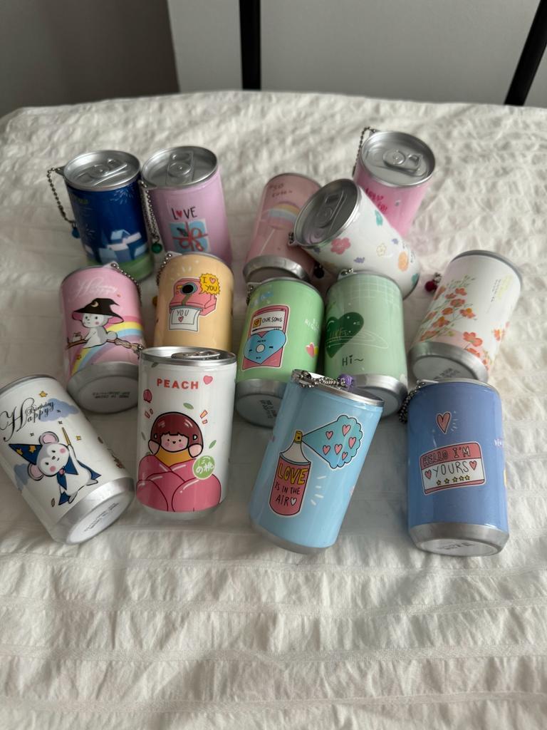 Kawaii İçecek Kutusu Askılı Islak Mendil