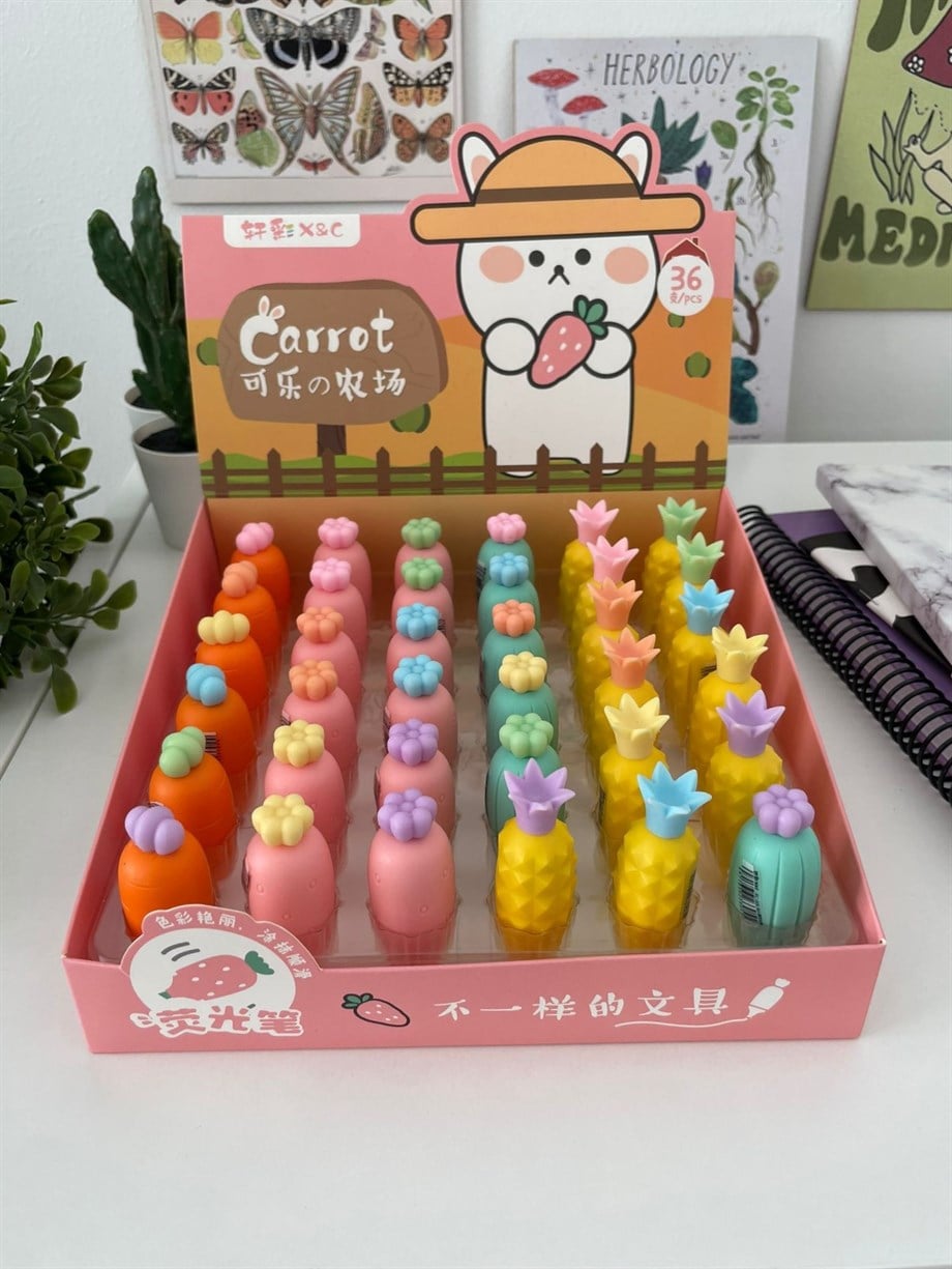 Kawaii Sebze İşaretleme Kalemi Seçenekleri