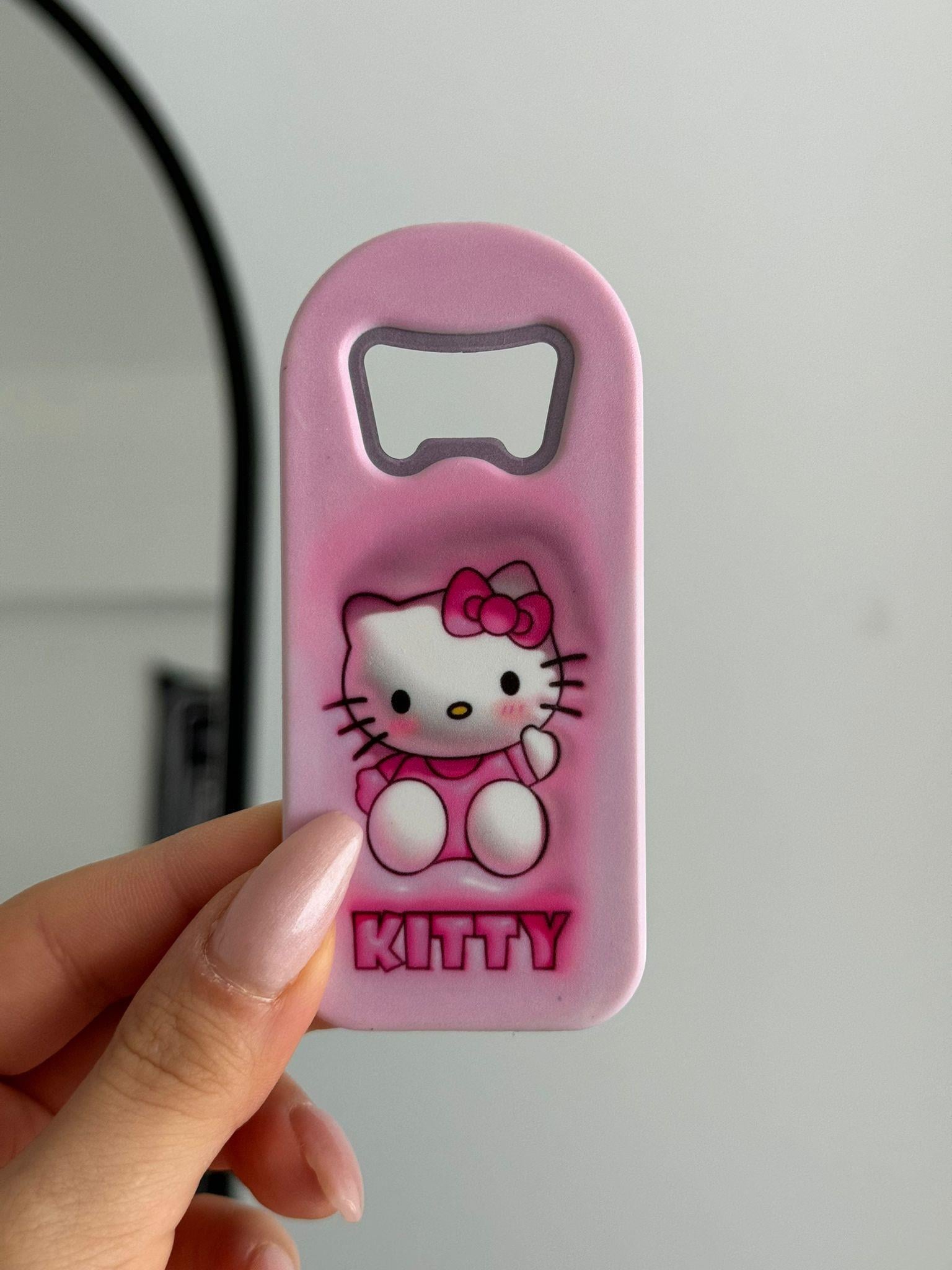 Kitty 3D Baskılı Magnetli Kapak Açacağı