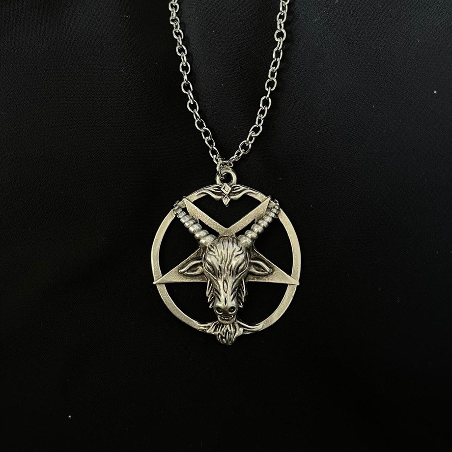 Koç Başı Pentagram Kolye