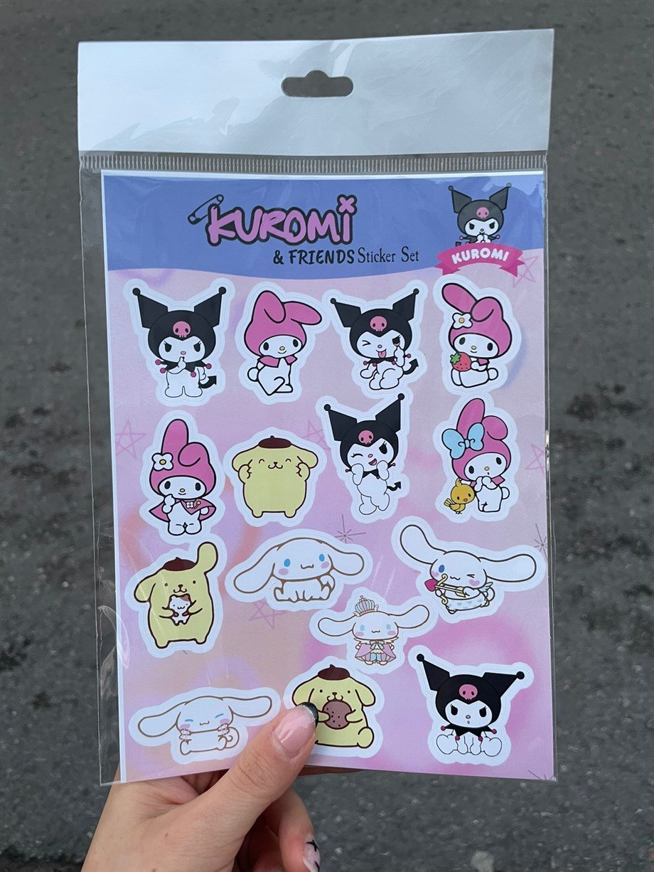Kuromi and Friends Sticker Set