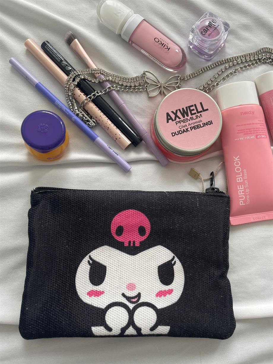 Kuromi Faces Makyaj ve Kalem Çantası