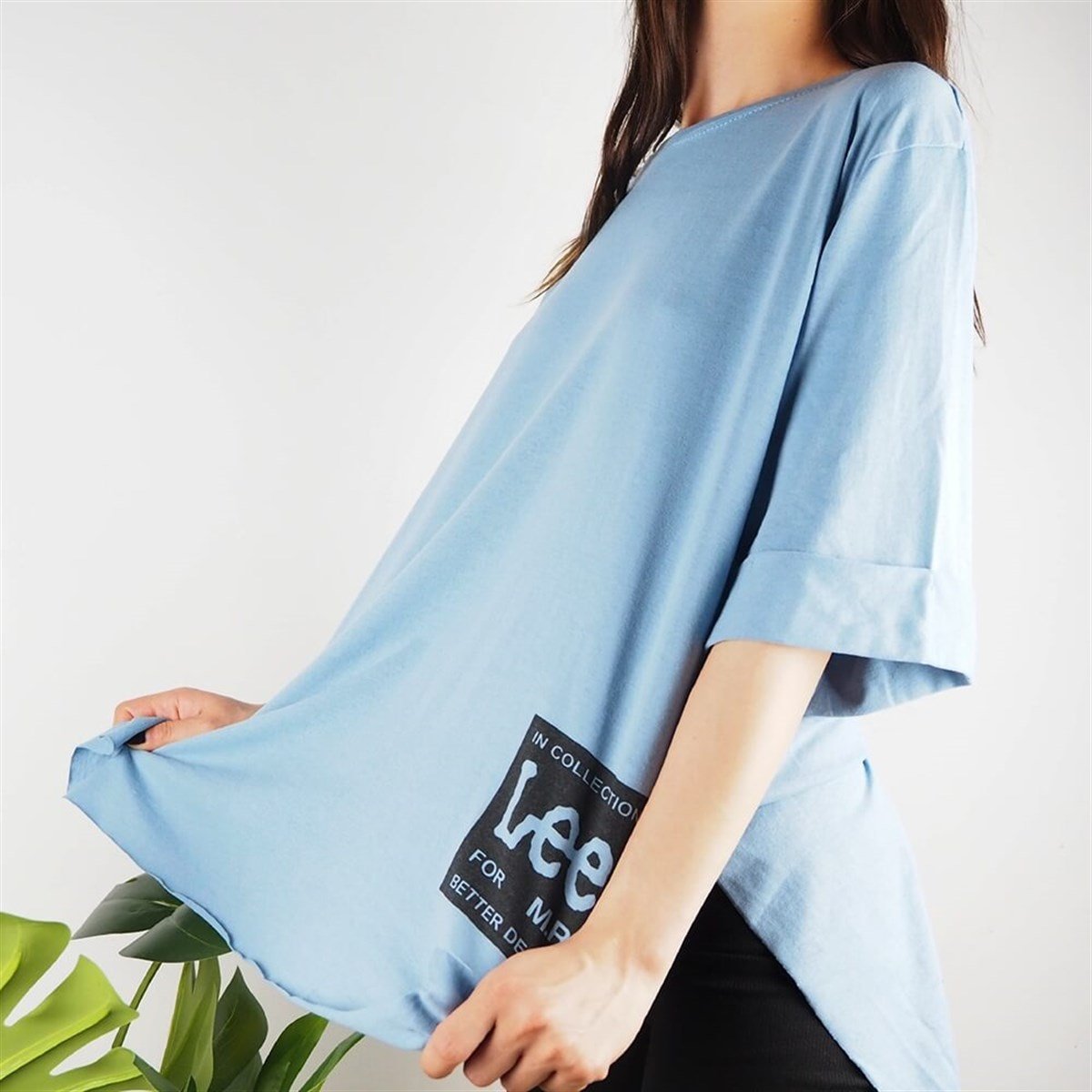 Lee Mavi Salaş T-shirt