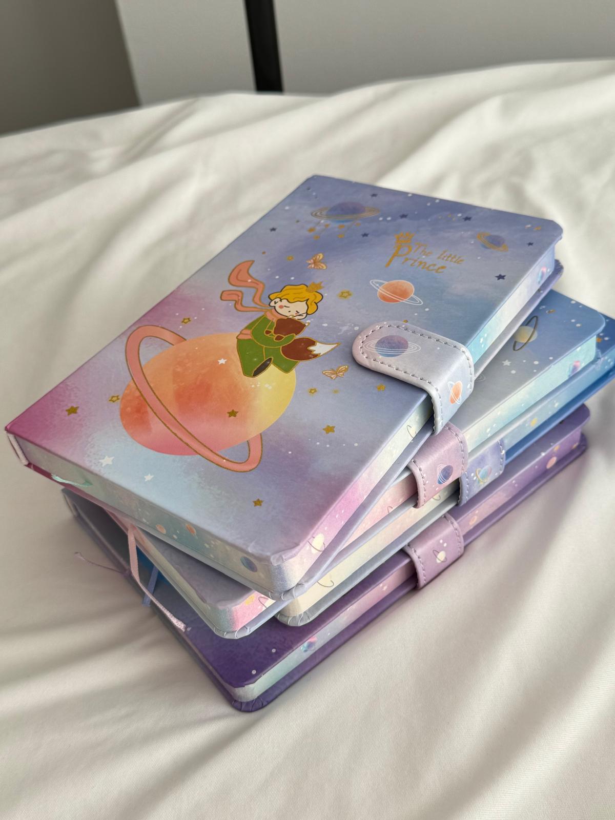 Little Princess Çizgili Kapaklı Defter