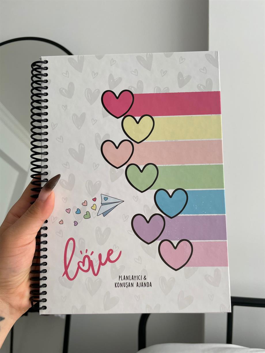 Love is Love Motivasyon Planlayıcı Ajanda