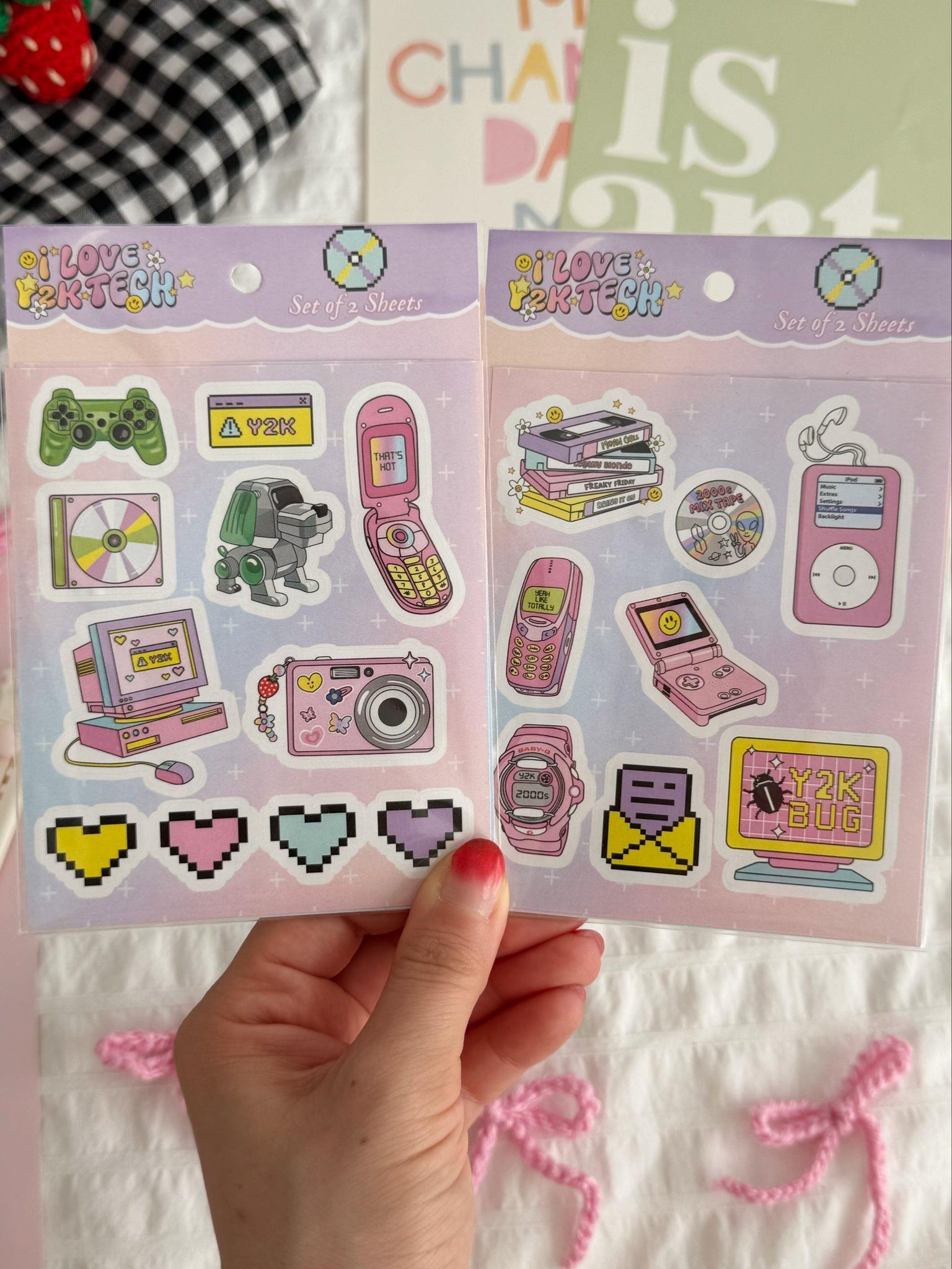 Love Y2K Sheet 2li Sayfa Sticker