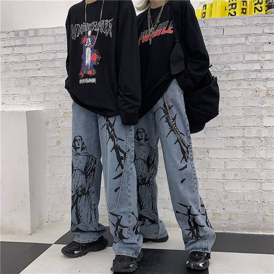 Mary Jeans Bol Paça Pantolon