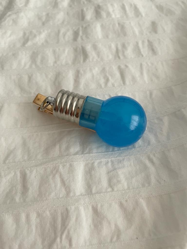 Mavi Ampül Pens Toka