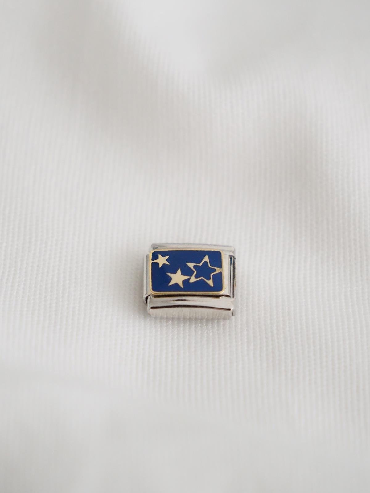 Mavi Yıldızlar İtalyan Charm