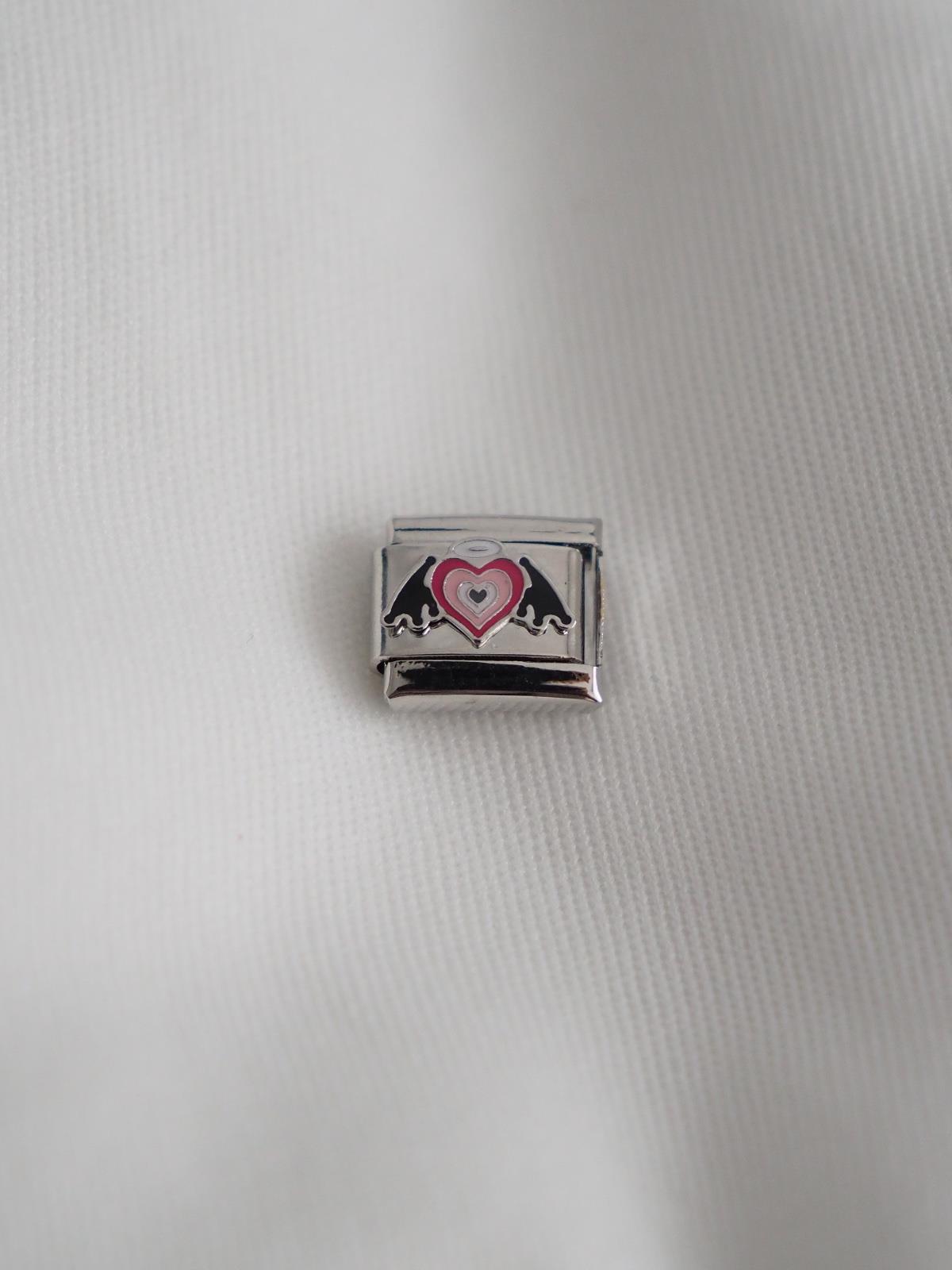 Melek Kalp İtalyan Charm