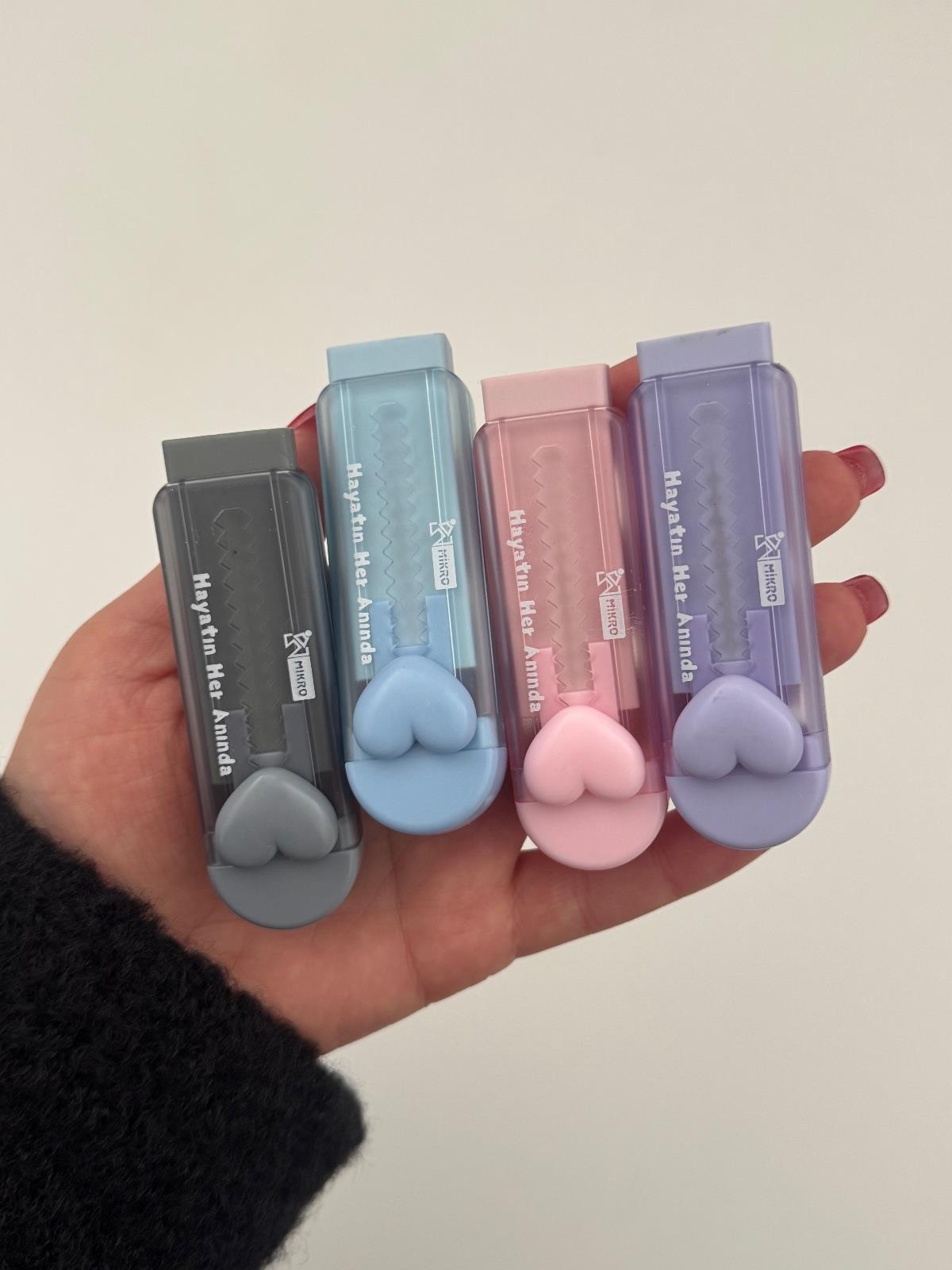 Mikro Sürgülü Silgi Renk Seçenekleri 