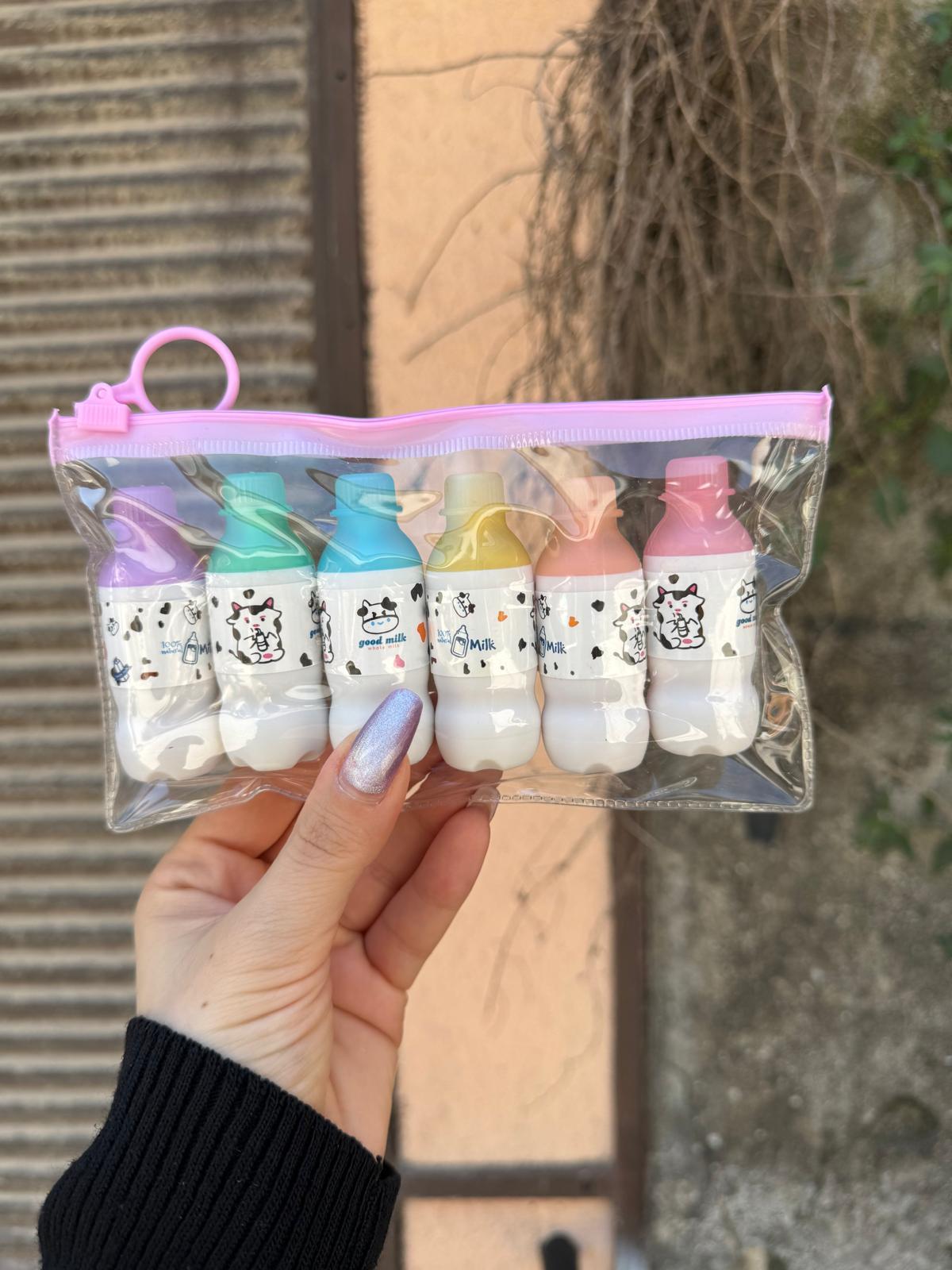 Milk 6lı İşaretleme Kalem Seti