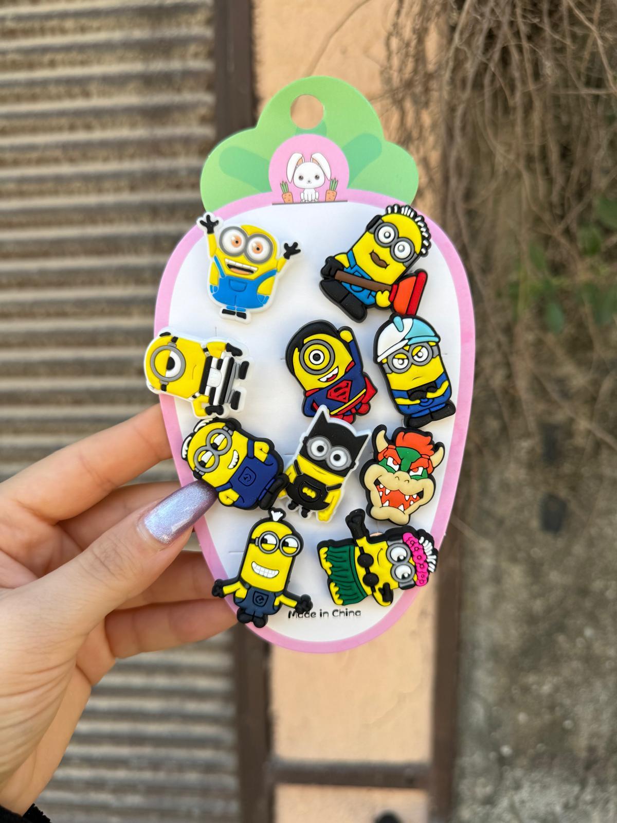 Minion 10lu Crocs Terlik Süsü 