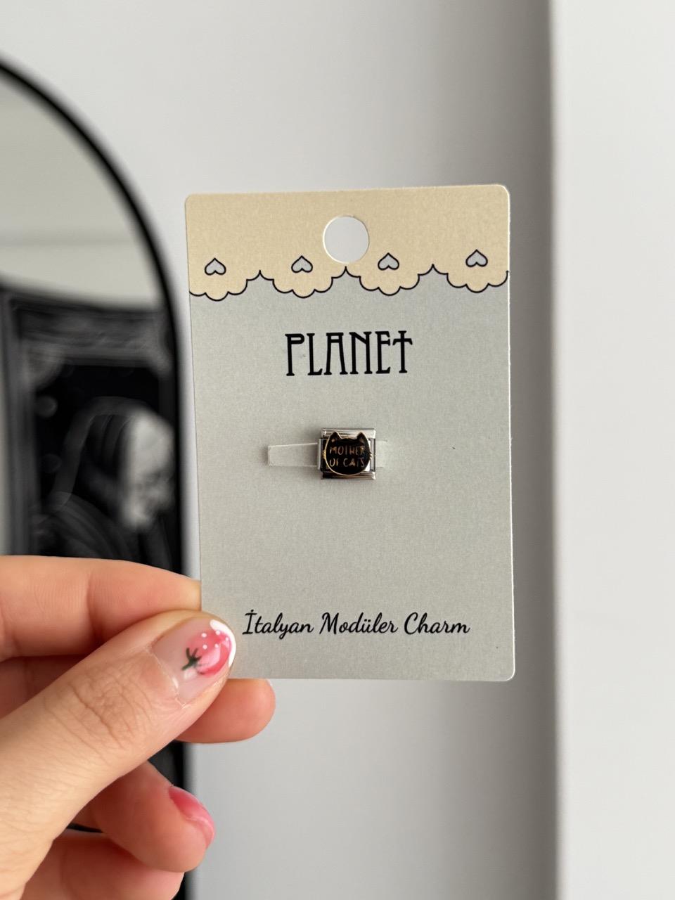 Mother Of Cats Kartlı İtalyan Charm