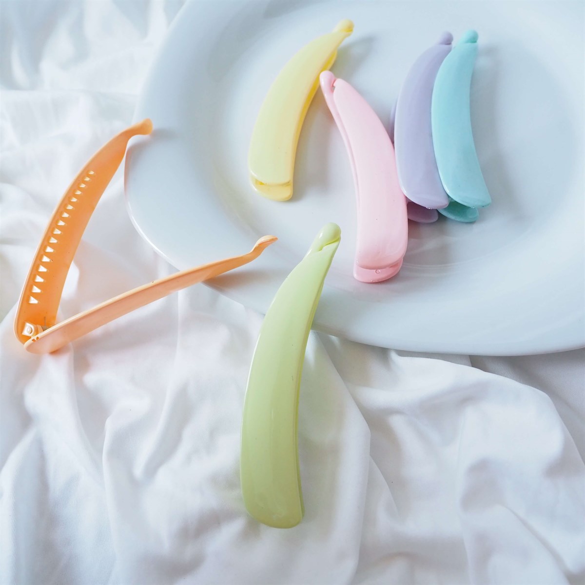 Muz Toka Pastel Renk Seçenekleri