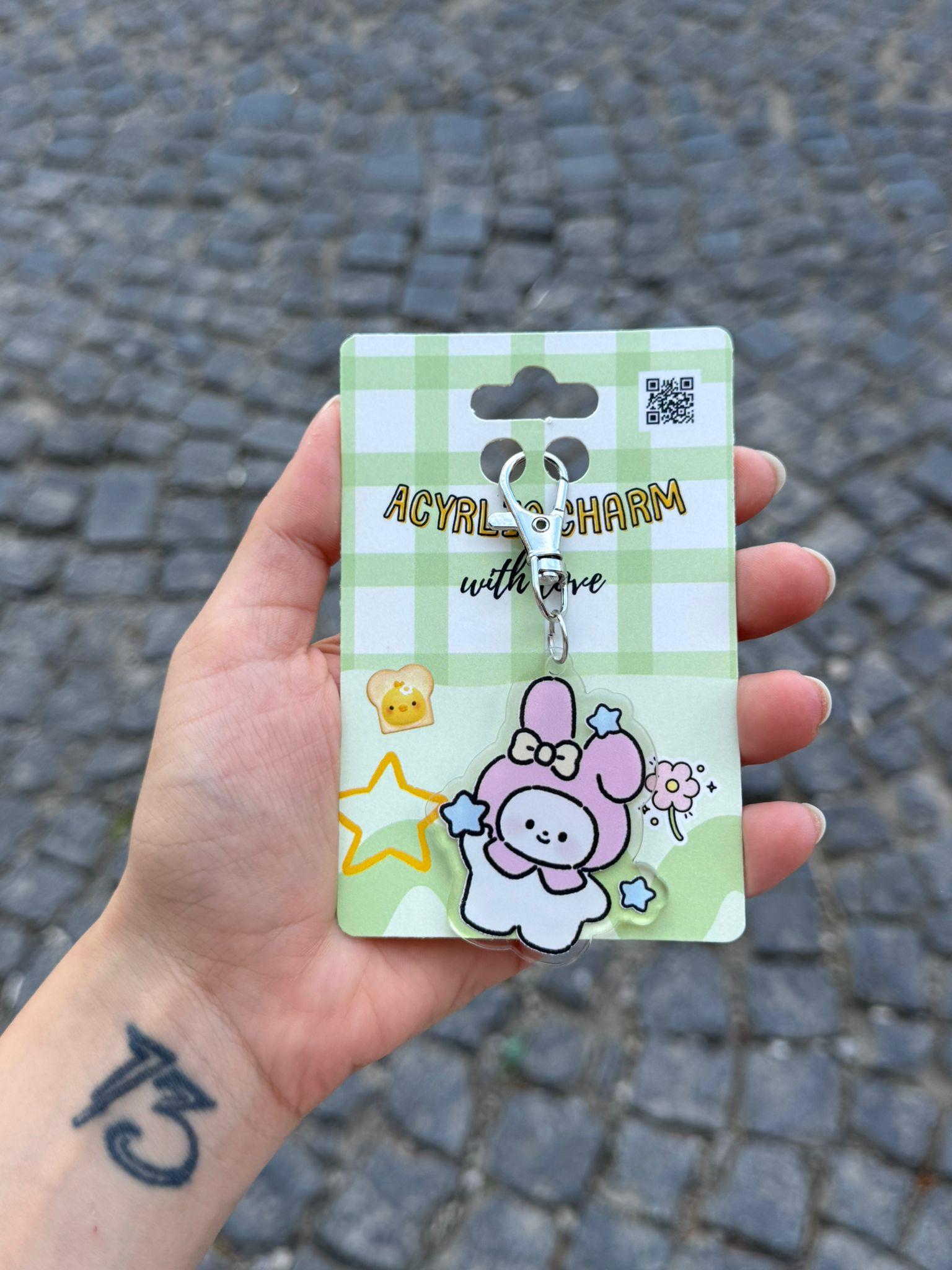 My Melody Akrilik Charm