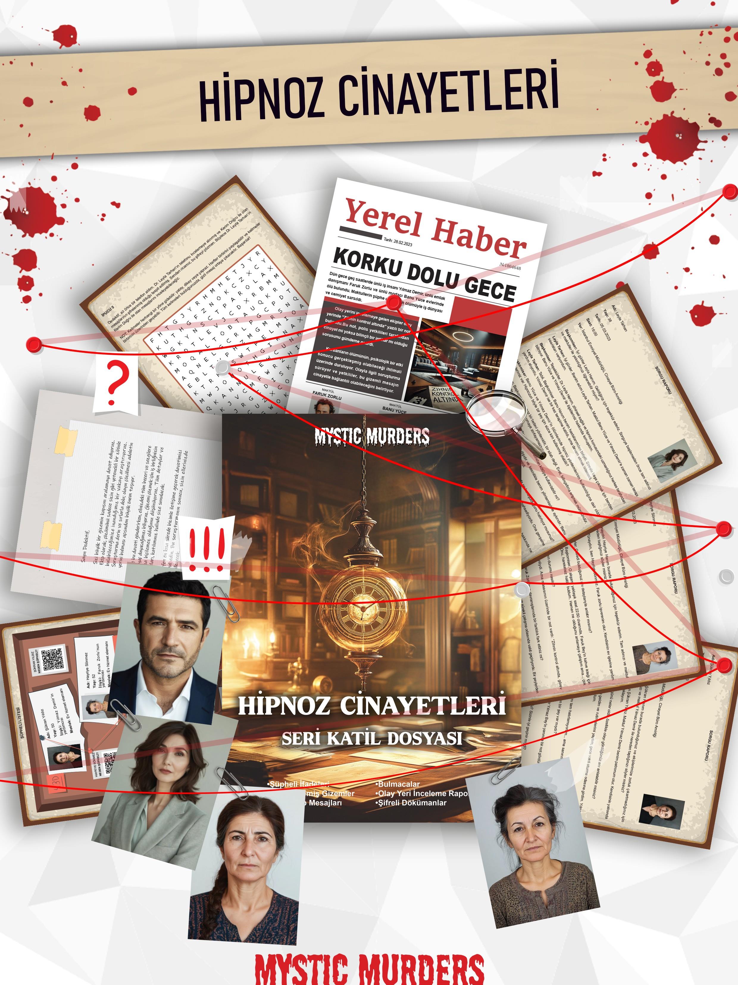 Mystic Murders Hipnoz Cinayetleri -Seri Katil Dosyası