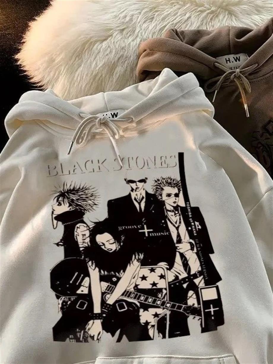 Nana Baskı Detay Kalın Kumaş Kapşonlu Unisex Sweatshirt