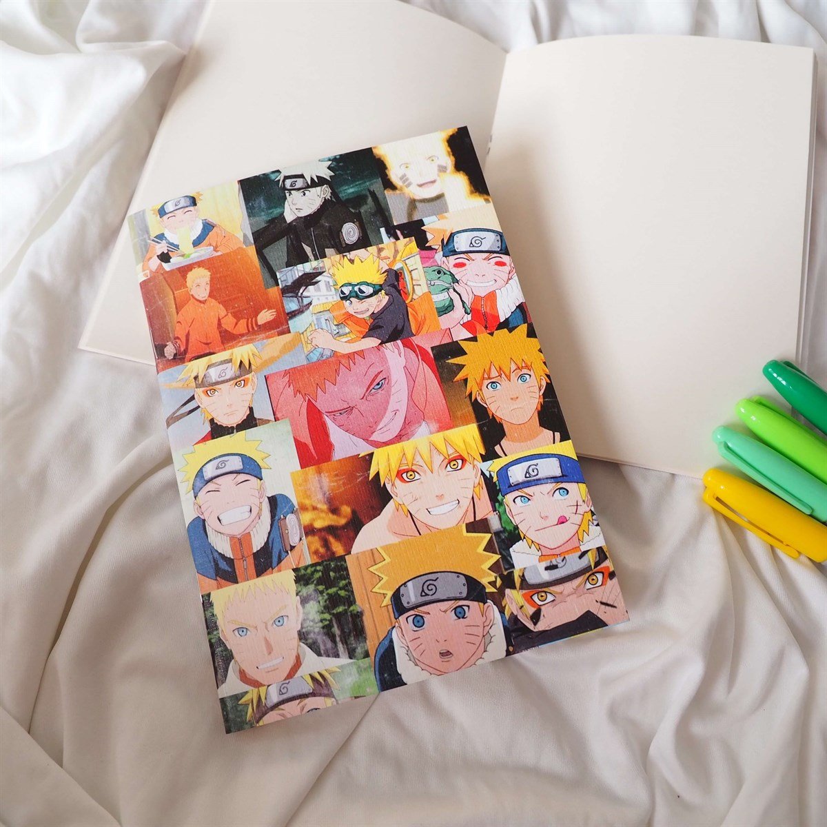 Naruto Kolaj Baskılı Defter