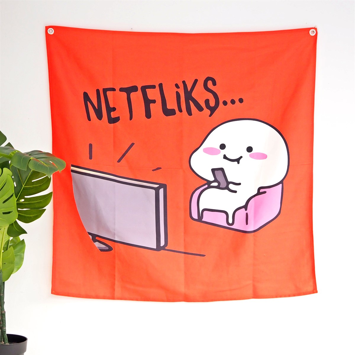 Netflkşh Duvar Örtüsü - Wall Tapestry I 100 x 100 cm