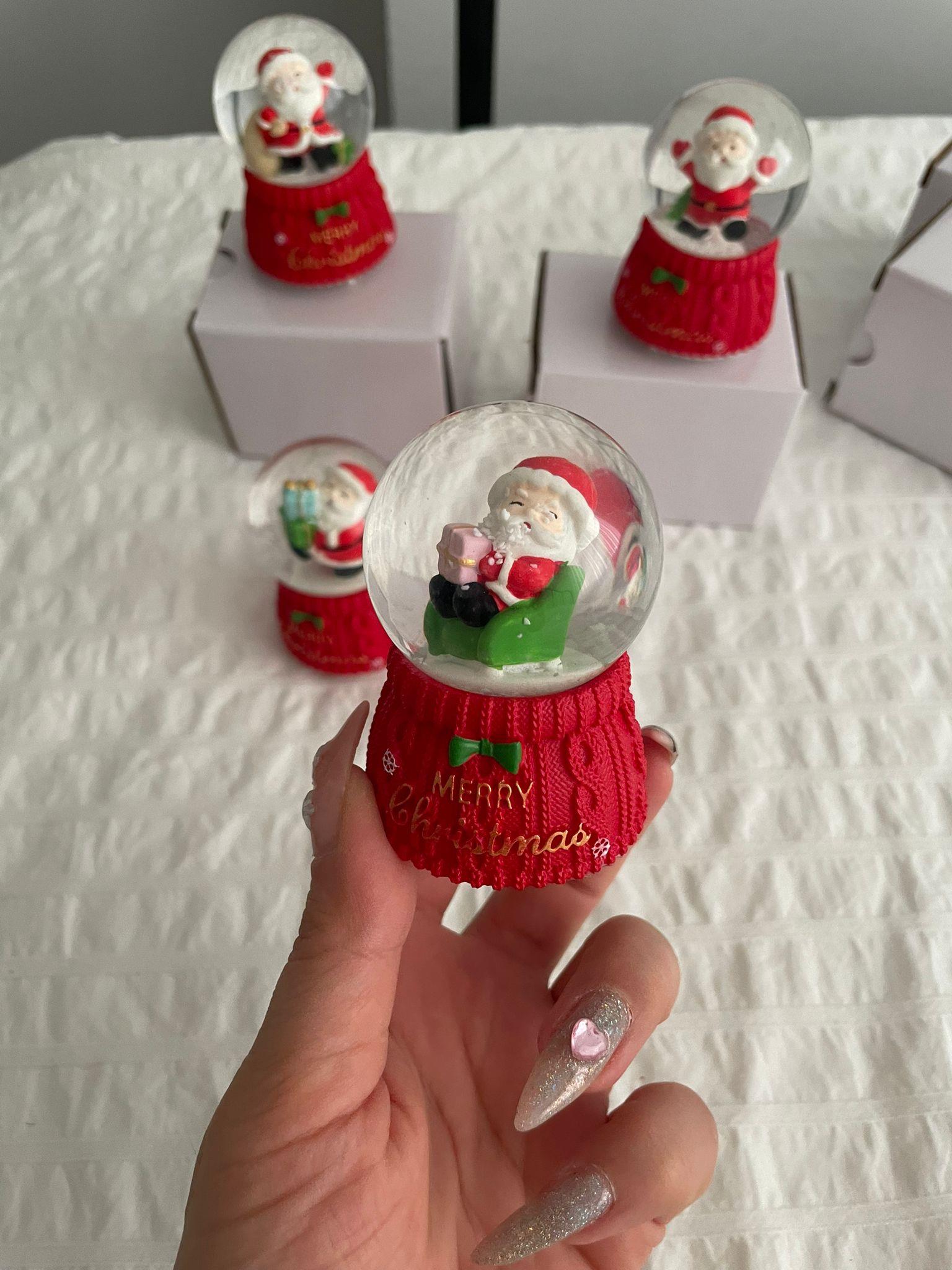 Noel Mini Işıklı Kar Küresi