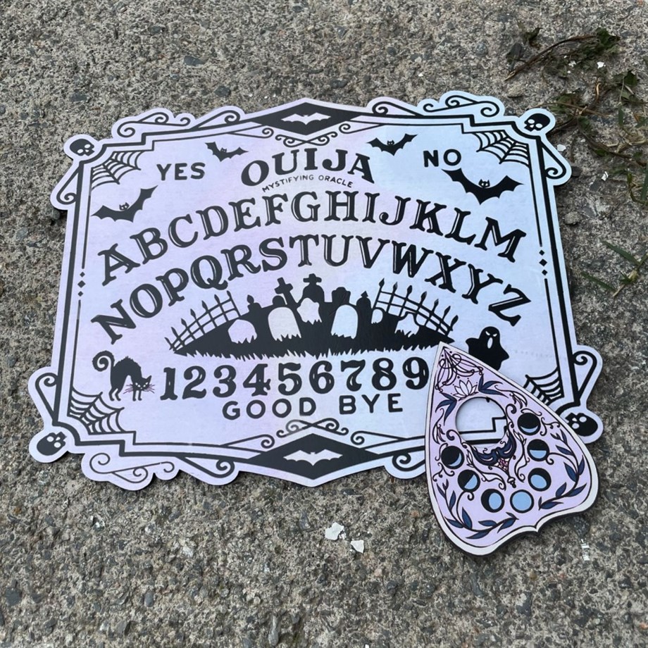 Orta Boy Ouija Board Lila / Cadı tahtası