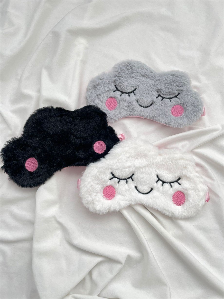 Peluş Bulut Uyku Bandı