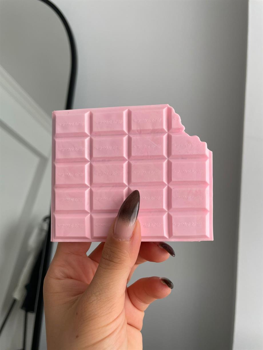 Pembe Çikolata Kokulu Not Defteri