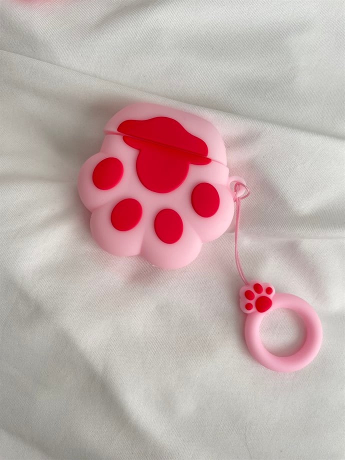 Pembe Pati AirPods 1 ve 2 Uyumlu Koruyucu Kılıf