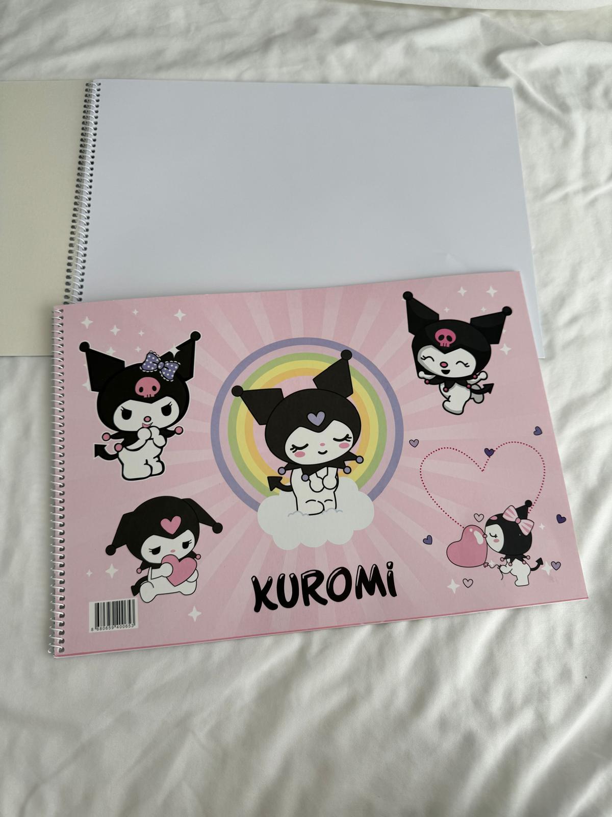 Pink Kuromi Resim Defteri